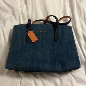 Coach Charlie Denim Carryall